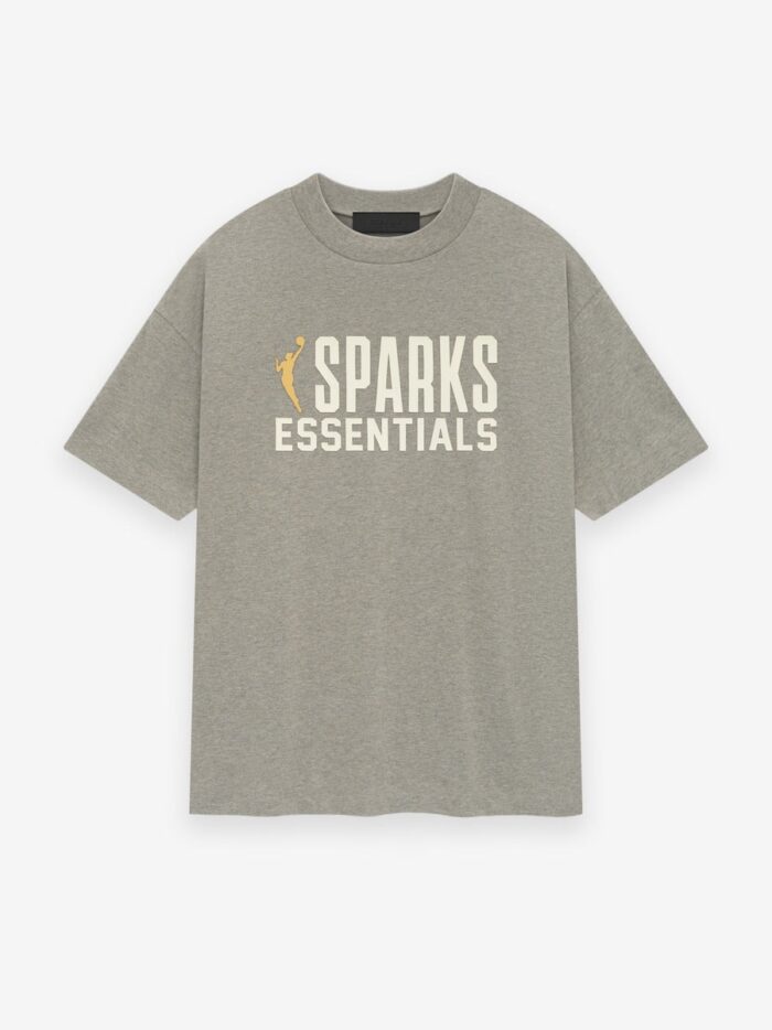 Essentials Sparks Tee Warm Heather