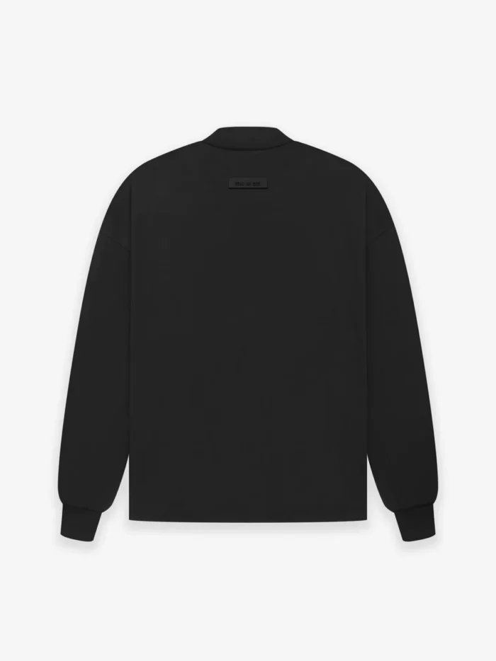 Essentials Ls Tee Jet Black