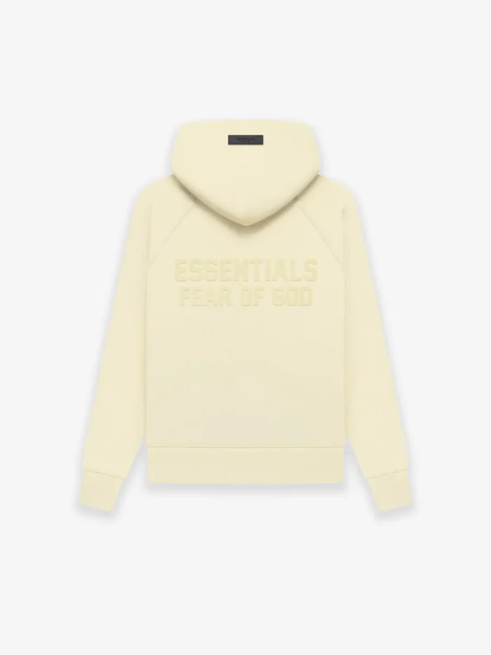 Essentials Fw22 Kids Fullzip Hoodie Canary