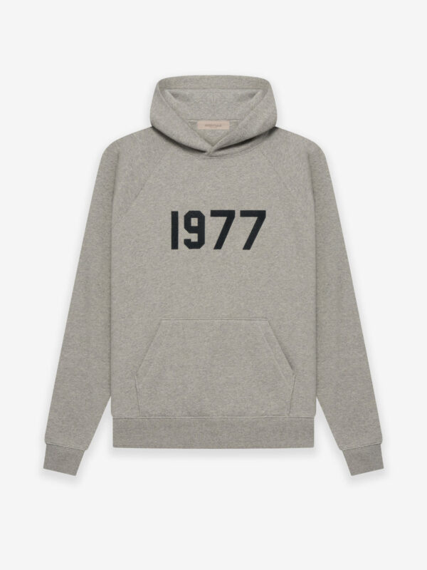 Essentials 1977 Hoodie – Dark Gray